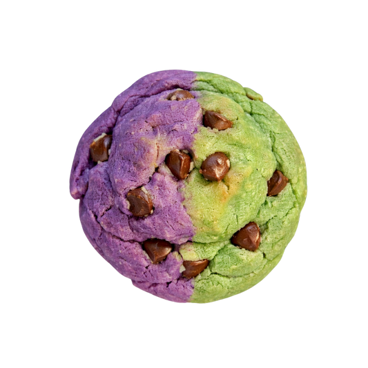 King Cake Energy (but make it chocolate chip)